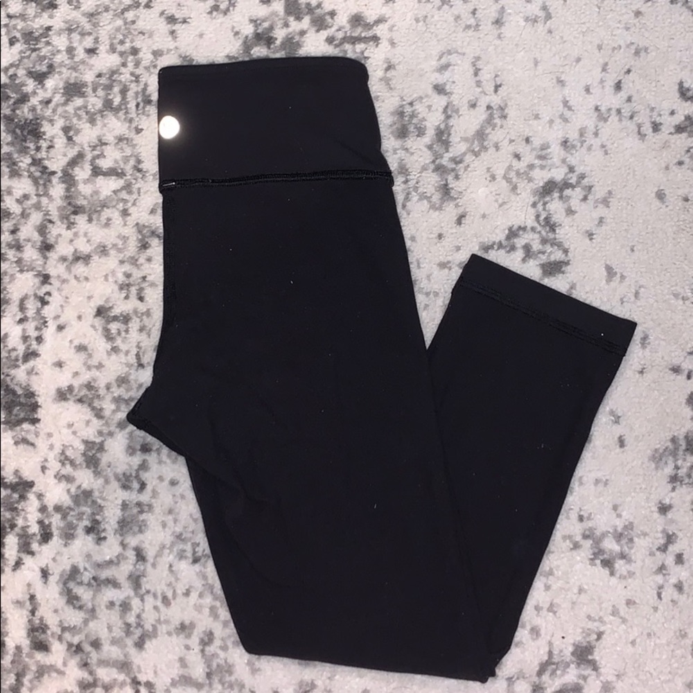 Lulu lemon black reversible leggings
